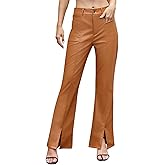Scacto Women's Striped Wide Leg Pants with Pockets High Waist Drawstring Loose Trousers Palazzo Pants