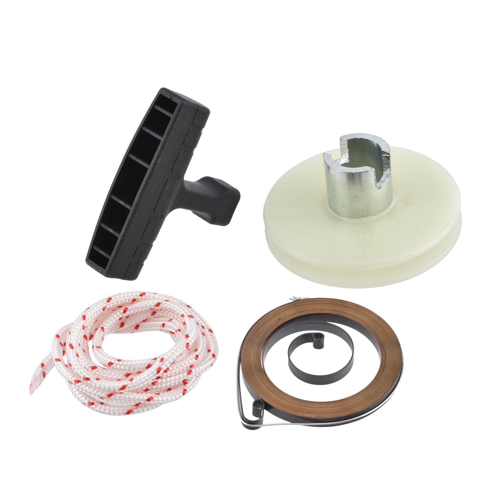 Cancanle Recoil Starter Pulley Handle Grip Rope Spring Kit for Husqvarna 61 268 272 268K 272S Chainsaw