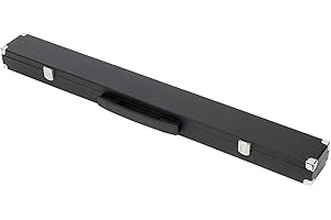 M MI & VI MI&VI Classic Leather Bow Case for (4) Four Violin/Viola/Cello Bows with Sturdy Handles | Strong Latches | Firm Velvet Interior Cushioning - By MIVI Music