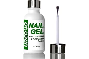SCIENTIFIC SOLUTIONS GLOBAL Urea Nail Gel - Softens Cracked Heel Calluses & Thick Toenails - Repairs Damaged, Yellow, Discolored Nails – Highly Effective & Quick-Dry Fingernails & Toenail Treatment (Urea 40%)
