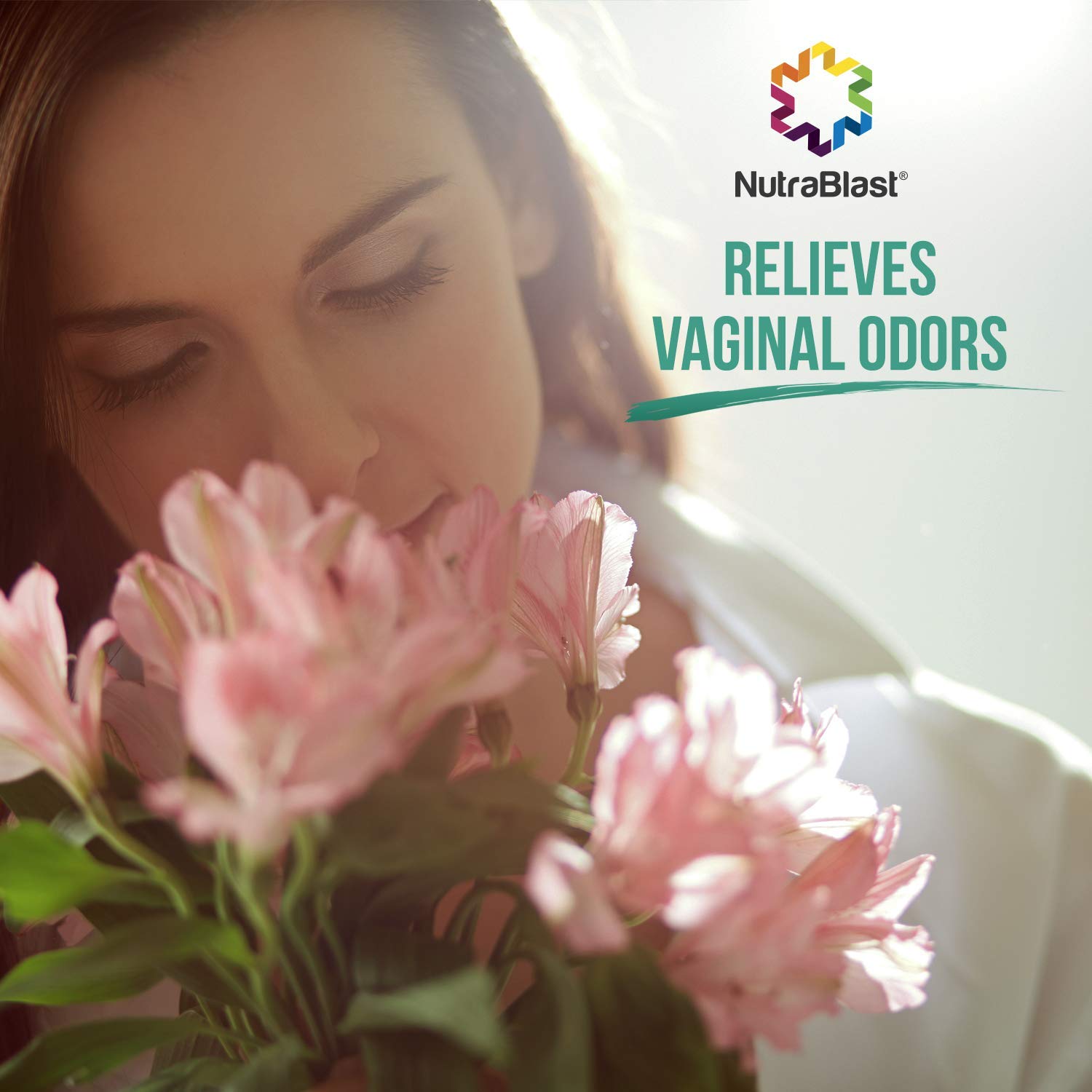 NutraBlast Tea Tree Oil Suppositories (12 Count) All Natural Intimate Deodorant for Women