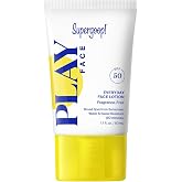 Supergoop! PLAY Everyday Face Lotion SPF 50 PA++++ | Water- and sweat-resistant for all skin types for everyday use, sheer, lightweight &amp; non-greasy, 24 hour hydration