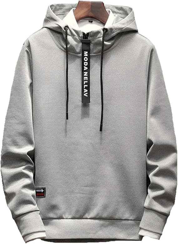 Amazon Fanessy パーカー メンズ プルオーバー スウェットシャツ おおきいサイズ 無地 フード付 男女兼用 カジュアル スポーツ 春 秋 冬 トレーナー パーカー 通販
