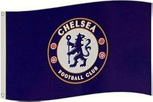 Chelsea FC Flag CC - Approx. 3' x 5' Large Team Crest
