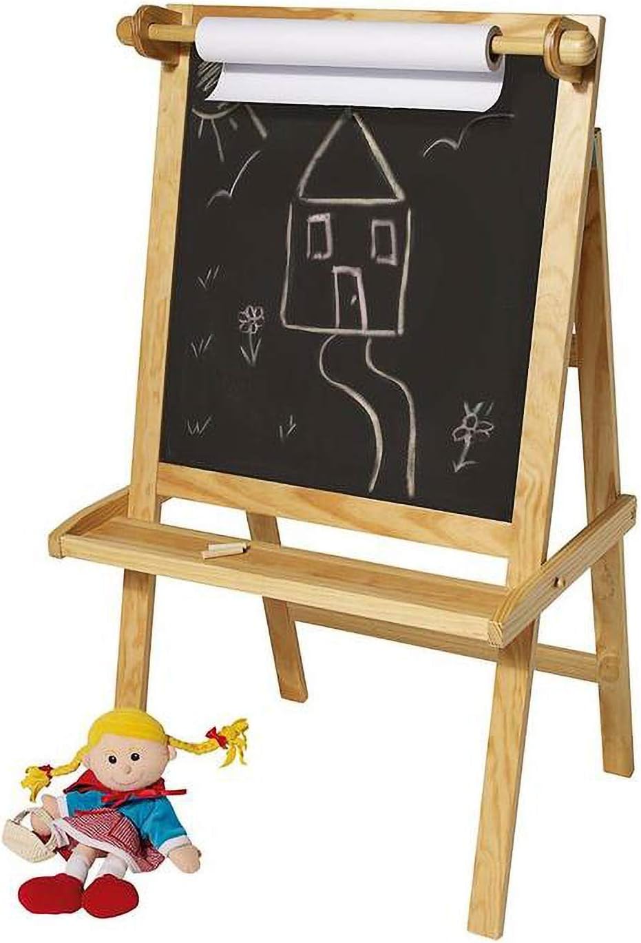 RUSPEPA Tabletop Easel Paper Roll Painting Paper Roll Fits Kids 15" - 18" inch Wide Easels and Dispenser for Craft, 15Inch x100Feet