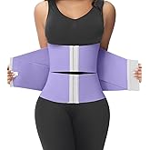 SHAPSHE Waist Trainer For Women Tummy Control Workout Waist Cincher Segmented Triple Wrap Belt Postpartum Girdle with Hooks