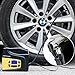 DBPOWER Portable 12V DC Tire Inflator, Digital LCD Display Air Compressor Pump for Cars, Bicycles and Balls with 3 Modes Function LED Lighting