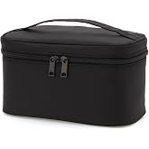 MUJI Nylon hand tight pouch black 12.5X20.5X10.5cm Makeup Medicine Organize MoMA
