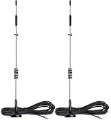 Bingfu 8dBi 4G LTE TS9 Antenna 2-Pack Magnetic Base for MiFi Hotspot Router view 8