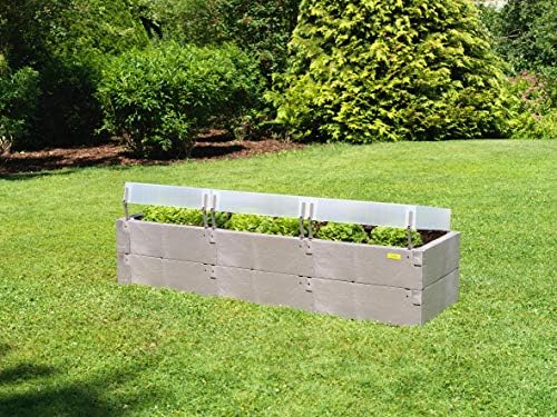 Juwel Timber XXL - Jardinera Alta (16 Bloques, 3 Cubiertas ...