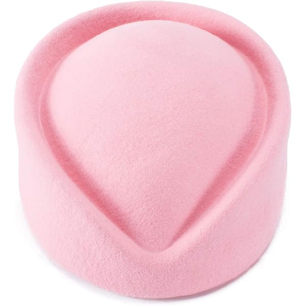 Lawliet Circle Wool Felt Pillbox Beret Hat Millinery  display picture 3