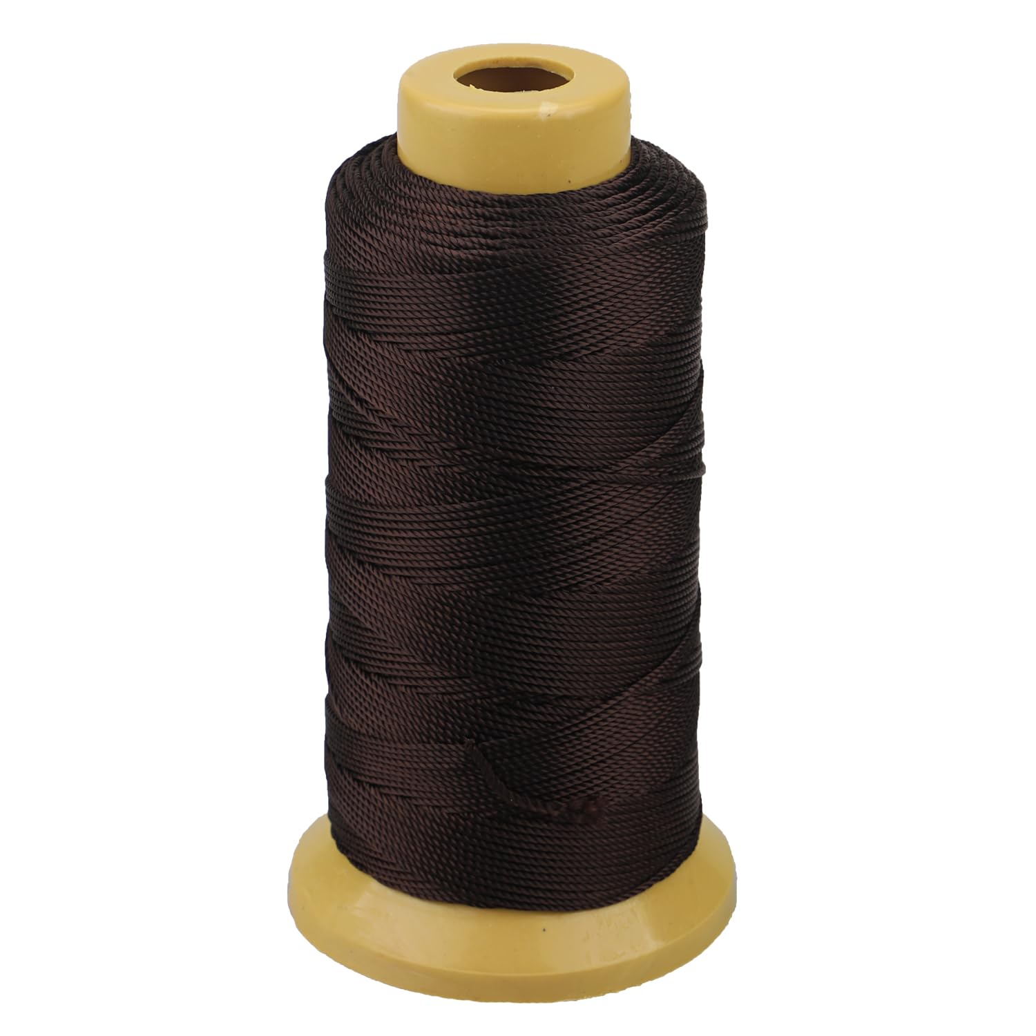 328 Feet Twisted Nylon Twine String Cord for Gardening Marking DIY Projects Crafting Masonry (Coffee, 1mm-656 feet)