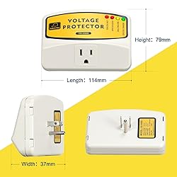 Voltage Protector 120V 12A 1440W, Single Outlet