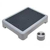 Magalobox Step Stool for Adults &amp; Seniors,Non-Slip Safety Step Platform | Portable Step Riser, Safety Step for Car, Bedside, Office, Shower, Stairs,Exercise.Wide16.5x13Inch Base,3.5" high,Stability