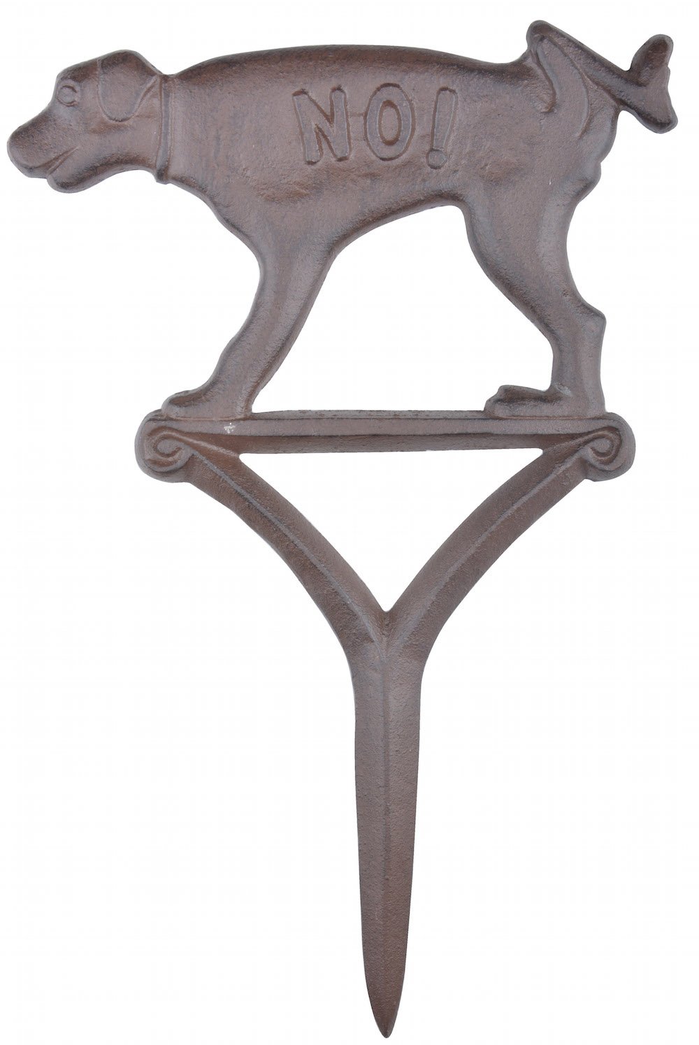 Esschert Design HB15 No Weeing Dog Sign - Rust