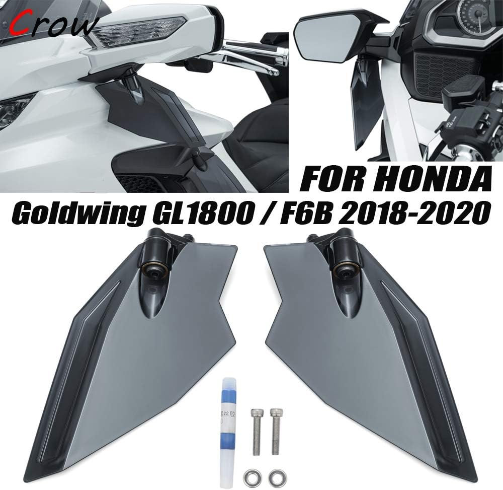 VEISUTOR Upper Air Deflectors For Goldwing GL1800 18-23, Smoked