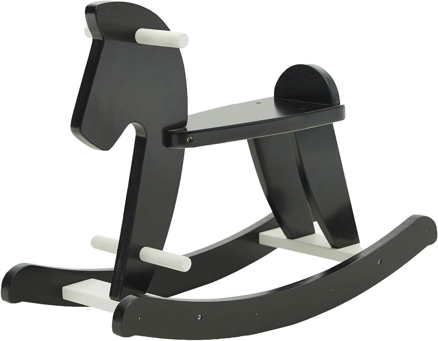 labebe wooden rocking horse