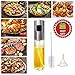 Olive Oil Sprayer for Cooking, Food-Grade Oil Spray Glass Bottle, Reusable Oil Vinegar Dispenser for Kitchen, BBQ, Grilling, Making Salad, Baking, Frying-3.42 Ounce