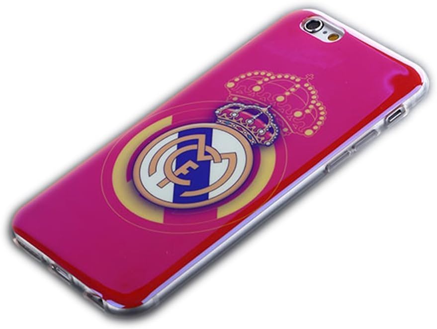 iPhone 5 Case, iPhone 5S Case, YDYBZB Soft TPU Real Madrid Case Cover Skin for iPhone 5 5S
