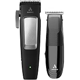 Andis 561506 inCRED Cordless Clipper &amp; T-Blade Trimmer Combo, 23-Piece | Titanium-coated stainless blade adjusts 000-1, 2-hr runtime, cordless hair clipper &amp; trimmer combo