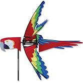 Premier Kites 27 in. Scarlet Macaw Spinner