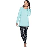 Addison Meadow Pajamas For Women - Womens Fleece Pajamas Tunic Top and Leggings