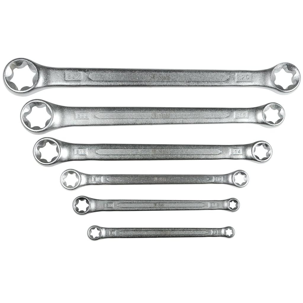 BGS 01560L Torx Double-Ended Ring Spanner Set