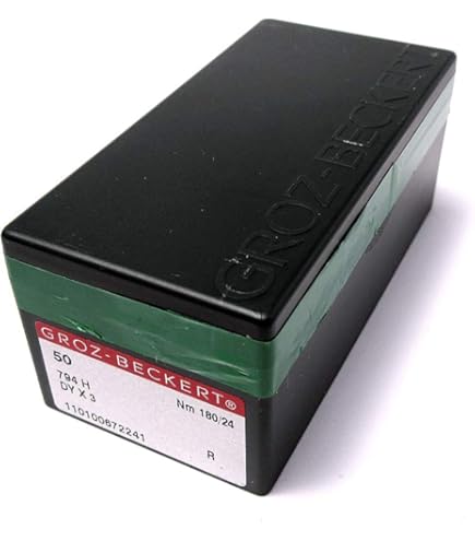 Aghi Macchina Da Cucire Industriali Groz-Beckert 794H - 50 Pezzi, Misura 25/200, Compatibili Singer JUKI - Foto 2