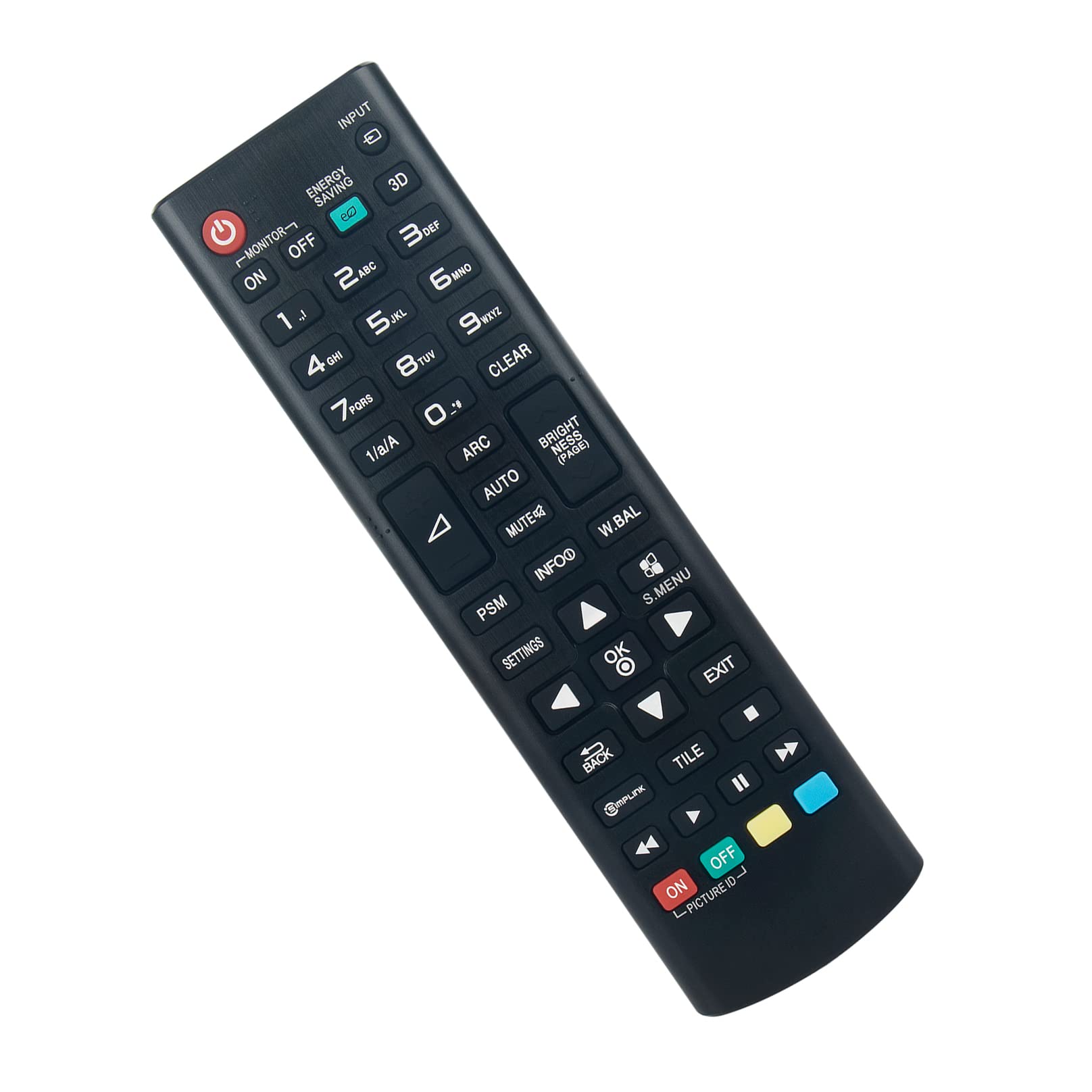 AKB73715642 Universal Replacement Remote Control -VINABTY-fit for LG TV AKB75095343 AKB75095344 remote control 55LS33A-5BC 47WL30MS-D 55LS33A-5DC 42WL30MS-D 55LV35A-5B 55WL30MS-D