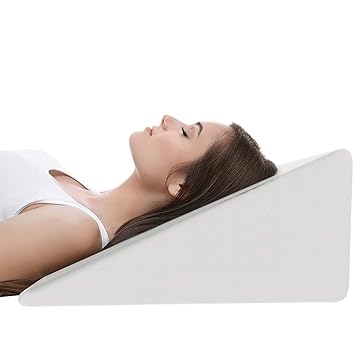 Lebedo India Medical Foam Wedge Pillow For Acid Re Flux Sleeping