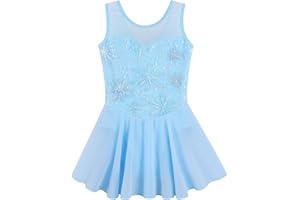 BAOHULU Toddlers Dancing Cosplay Tutu Ballet Leotard for Girls 3-12 Years