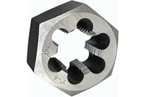 KAIMEX 1"-8 Hex Die Rethreading Die Thread Die Carton Steel Right Hand