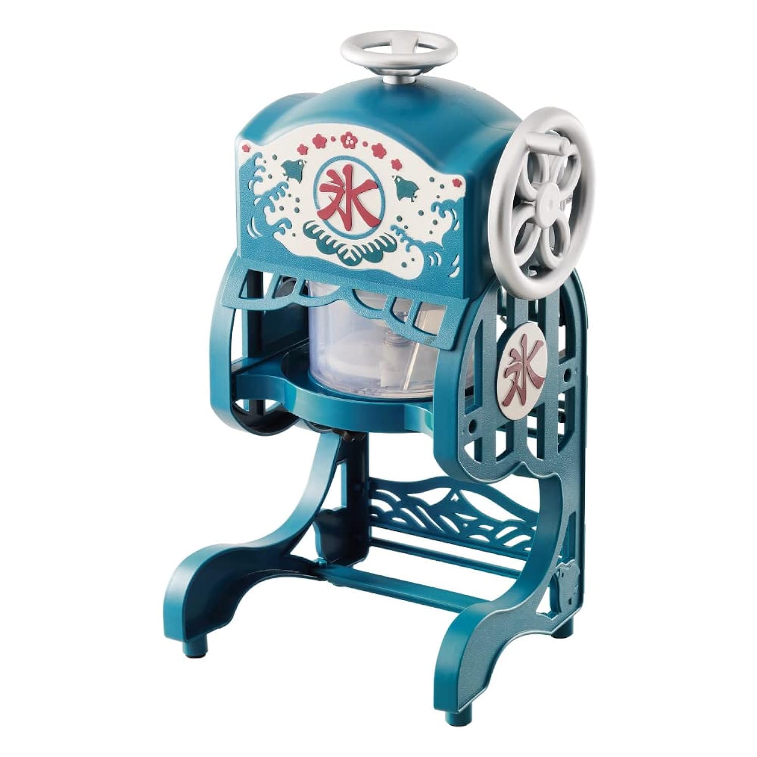 ドウシシャ(DOSHISHA) 電動本格かき氷器 ふわふわ 製氷カップ2個付き ブルー DCSP-20商品画像