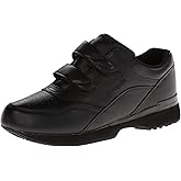 Propet Mens Stability Walker Walking Walking Sneakers Shoes - White