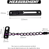 KAFENDA Security Chain Door Lock Heavy Duty Stainless Steel view 4