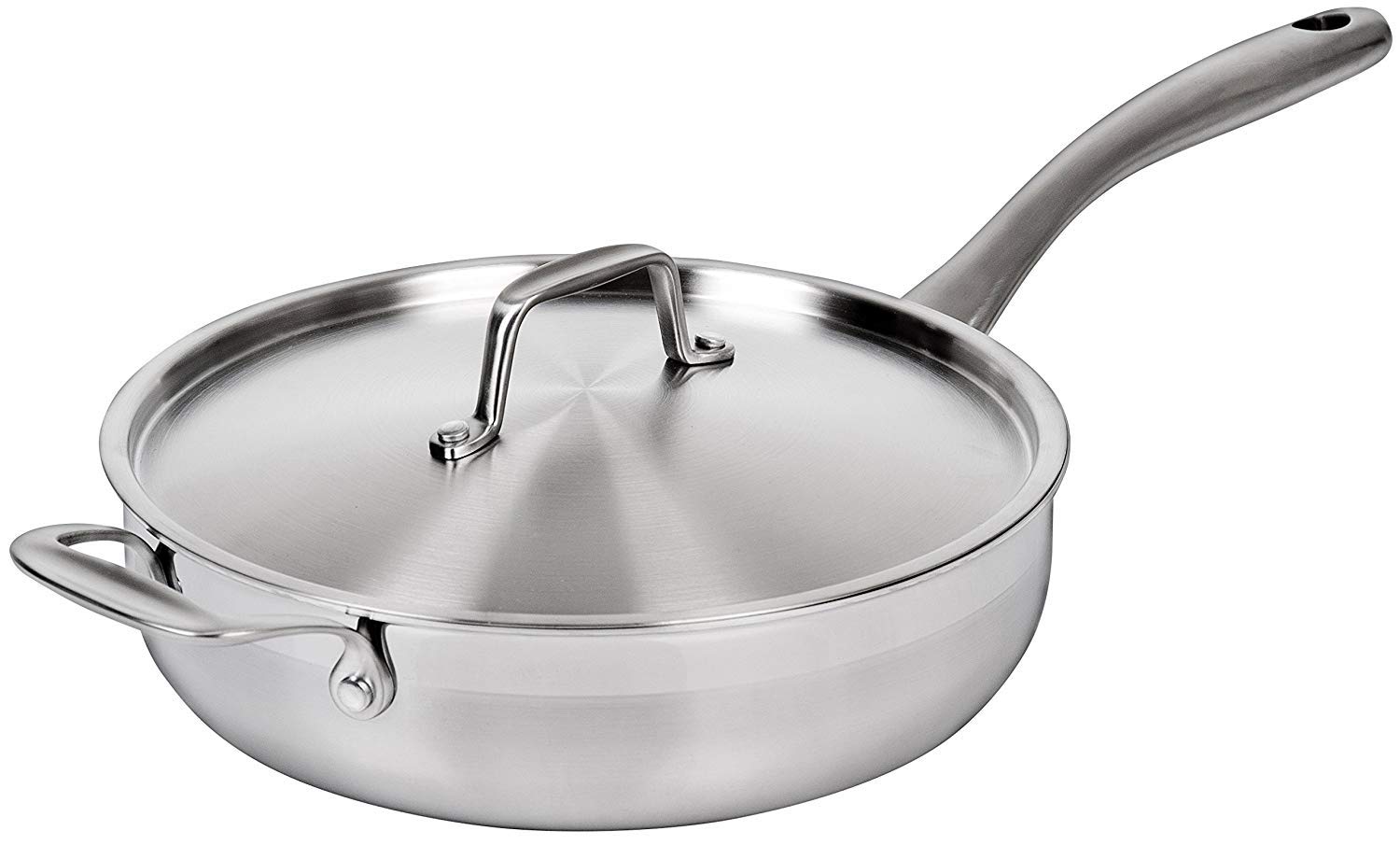 Duxtop Whole-Clad Tri-Ply Stainless Steel Induction Cookware Set, 14PC Kitchen Pots and Pans Set