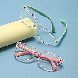FANNYGO 3 Pack kids Blue Light Blocking Glasses For