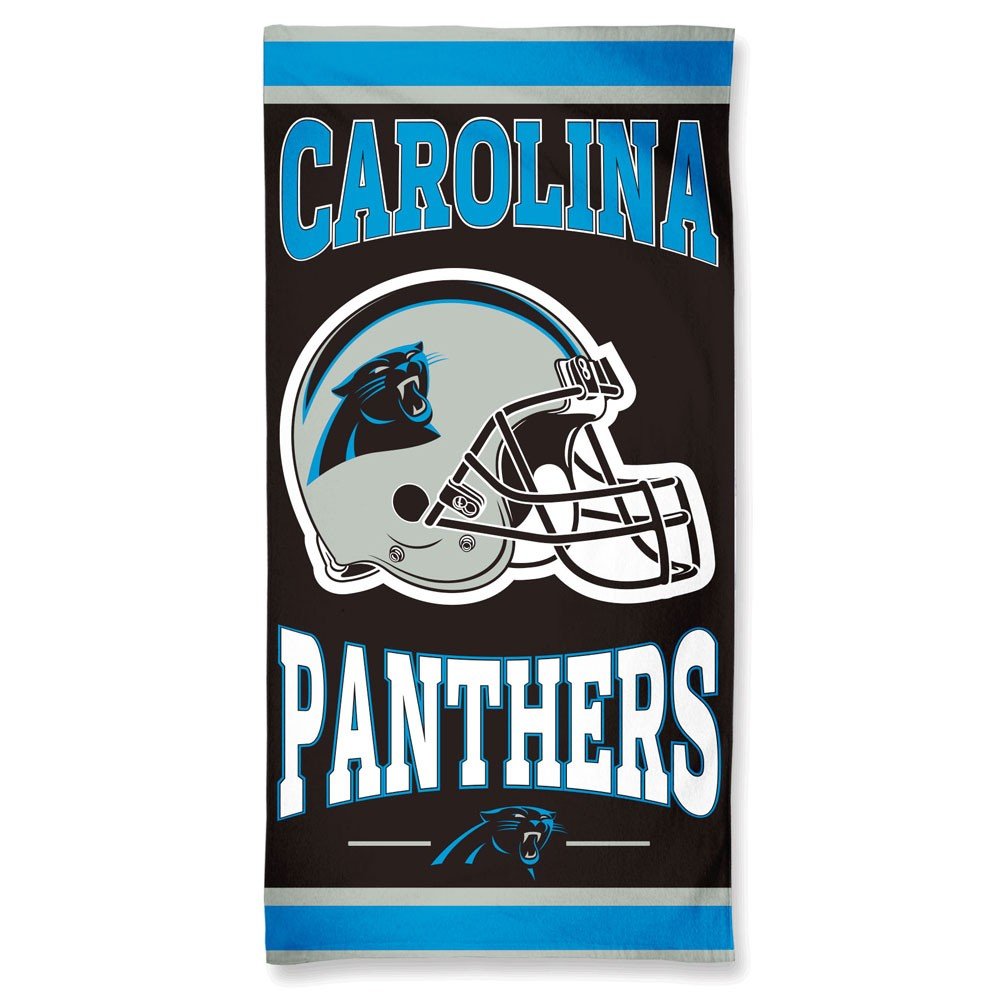 WinCraft Carolina Panthers Beach Towel.