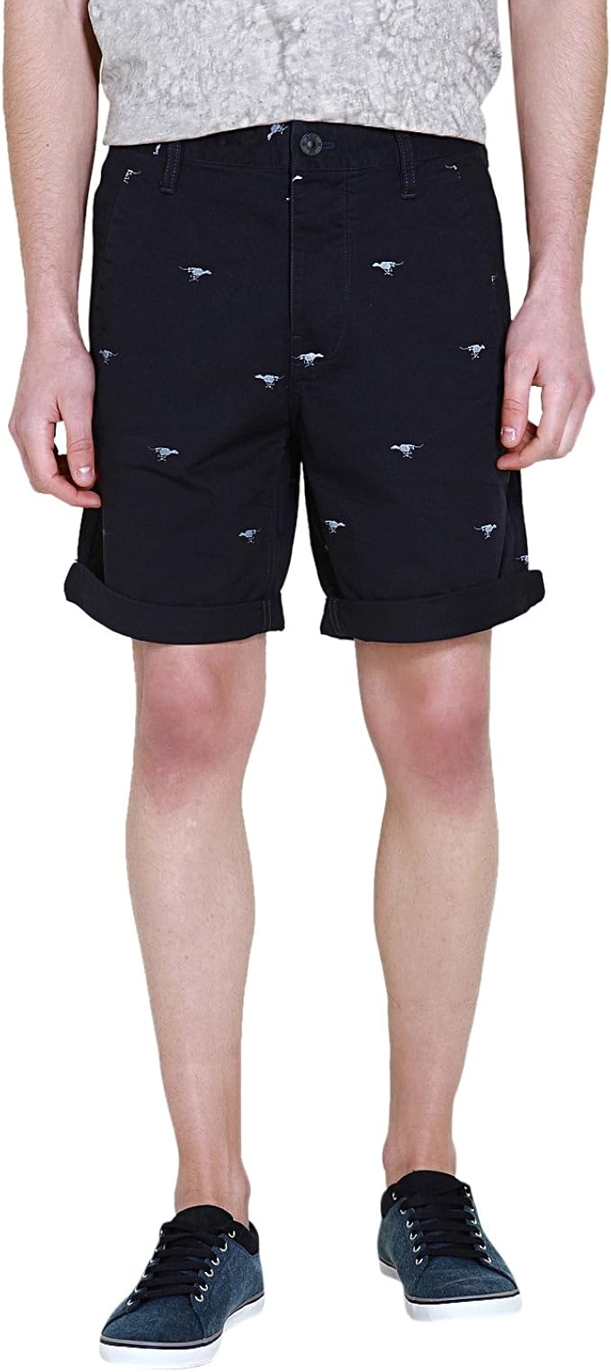 GStar Men's Shorts W29 Blue Clothing