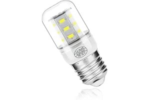 BOGDA 5304511738 LED Light Bulb Refrigerator Replace for PS12364857 AP6278388 4584444 KEI D34L, Refrigerator Freezer Light Bulb(3.5W 85V-265V White Light) Refrigerator Parts & Accessories
