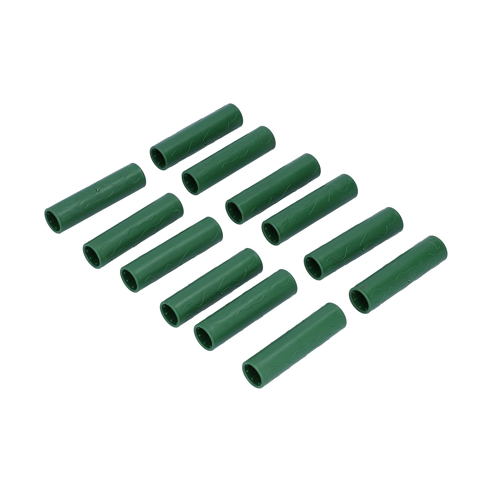 Plant Stake Connector, 12PCS Garden Stake Connecting Pipe Vines Climbing Plant Support Stakes Connectors (16mm inner diameter connecting pipe)