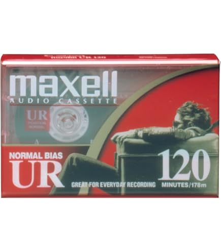 Amazon.com: MAXELL UR120 Blank Audio Cassette Tape (2 Pack