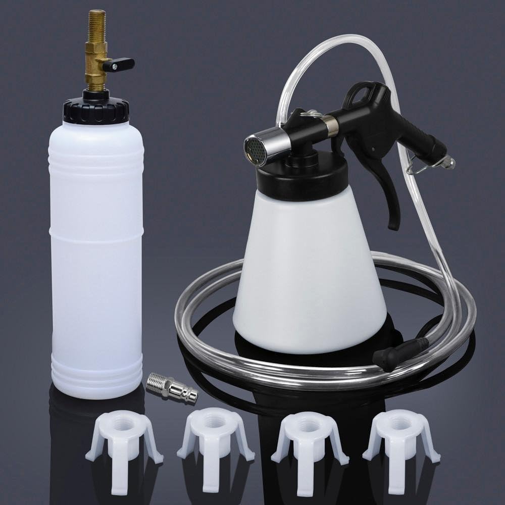 checknow Brake & Clutch Fluid Bleeder Bleeding Vacuum Kit Type 1ltr One Man Air Operated