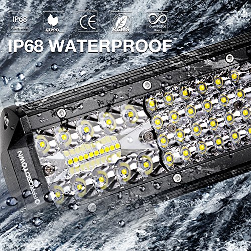 image for LED Light Bar 15 Inch, OFFROADTOWN 224W Quad Row LED Driving Light Spo