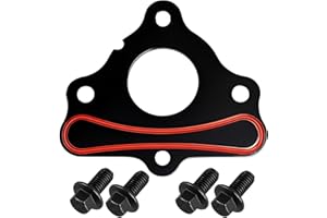 FUSCH Camshaft Retainer Thrust Plate Gasket with Bolt Kit Compatible with All GM LS LT Gen III IV V Engines LS LS1 LS2 LS3 LQ4 LQ9 4.8L 5.3L 6.0L 6.2L Replace# 12589016