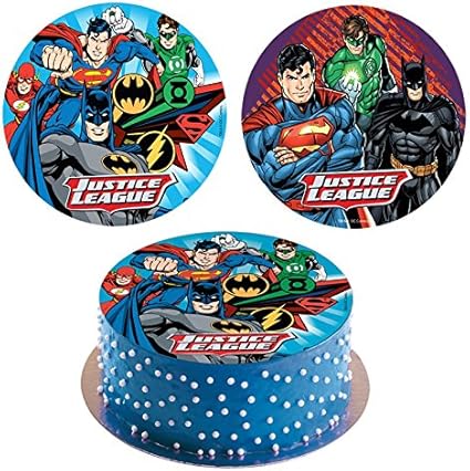 Home Garden Batman Decoration Gateau Disque Azyme Comestible Anniversaire Greeting Cards Party Supply
