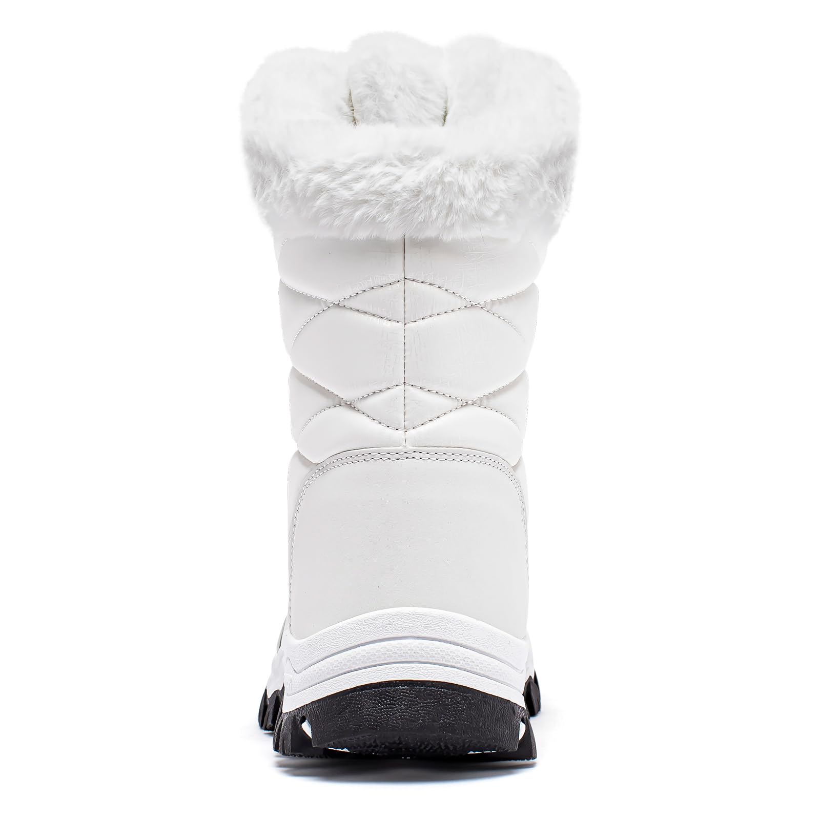 HOBIBEAR Kids Winter Snow Boots Waterproof Outdoor Warm Faux Fur Lined Shoes