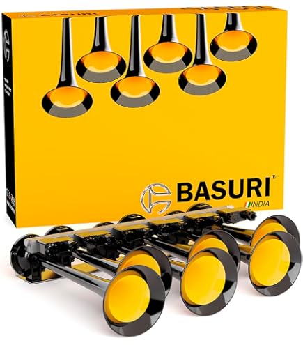 BASURI Musical Horn　BabyShark Amazon.com: BASURI® Musical Air Horn | 12/24 Volt | 130 DB