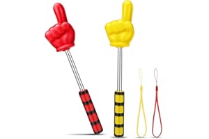 Yardwe Telescopic Finger Pointing Sticks 2Pcs Extendable for Reading and Presentation in Classroom