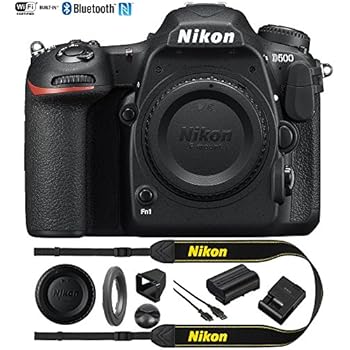 Amazon.com : Nikon D500 DX-Format Digital SLR Body w